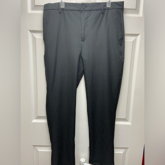 Men's Black Devin Coollite Stretch Pants / Dress Pants 36/30 - Picture 1 of 8